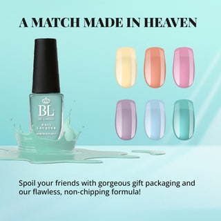 BL The Ultimate Bel-la 24er Pack Multi-Color Nagellack-Set - Nagellack Geschenkset - Professionelle Qualität für wahre Kenner 24 Stück-Nail Polishes-Bl-Nail Polish 24 pcs-MyScent