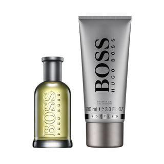 BOSS Herrenduft BOSS Bottled Festliches Geschenkset 50 ml Eau de Toilette und 150 ml Herrenspray-Deodorant-Perfume & Cologne-Hugo Boss-50 ml + Deodorant 150 ml-MyScent