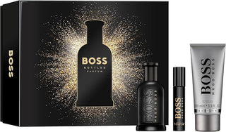 BOSS Herrenduft BOSS Bottled Parfum Festliches Geschenkset 100 ml Parfum 150 ml Spray-Deodorant-Perfume & Cologne-Hugo Boss-EDP 100 ml + Deodorant 150 ml-MyScent