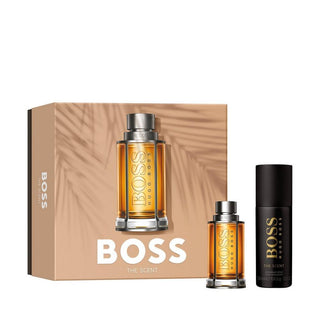 BOSS Herrenduft The Scent Festliches Geschenkset 50 ml Eau de Toilette 150 ml Spray-Deodorant-Perfume & Cologne-Hugo Boss-EDT 50 ml + Deodorant 150 ml-MyScent