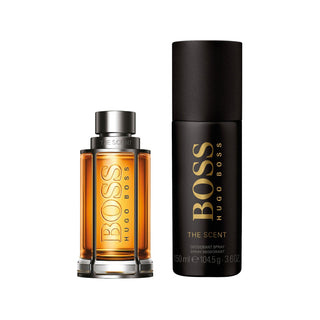 BOSS Herrenduft The Scent Festliches Geschenkset 50 ml Eau de Toilette 150 ml Spray-Deodorant-Perfume & Cologne-Hugo Boss-EDT 50 ml + Deodorant 150 ml-MyScent