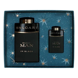 Bvlgari Man In Black Geschenkset - Herrendüfte-Perfume & Cologne-Bvlgari-100 ml + 15 ml-MyScent