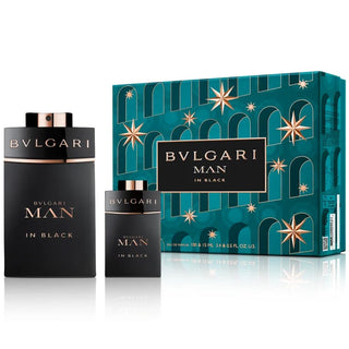 Bvlgari Man In Black Geschenkset - Herrendüfte-Perfume & Cologne-Bvlgari-100 ml + 15 ml-MyScent