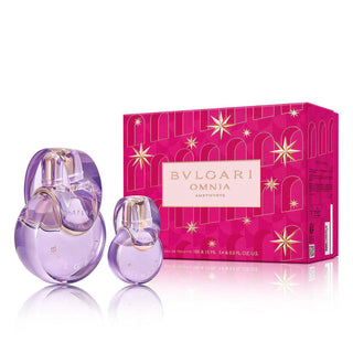 Bvlgari Omnia Amethyste Eau de Toilette 100 ml und 15 ml Geschenkset-Perfume & Cologne-Bvlgari-100ml + 15ml-MyScent