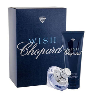 Chopard Wish Eau de Parfum und Damendusche Geschenkset 2-teilig-Perfume & Cologne-Chopard-Edp 1oz + S/GEL 2.5oz-MyScent