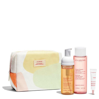 Clarins Meine Reinigungs-Essentials Geschenkset für empfindliche Haut-Facial Cleansing Kits-Clarins-150ml + 200ml + 15ml-MyScent