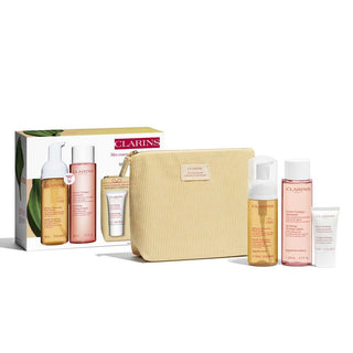 Clarins Meine Reinigungs-Essentials Geschenkset für empfindliche Haut-Facial Cleansing Kits-Clarins-150ml + 200ml + 15ml-MyScent