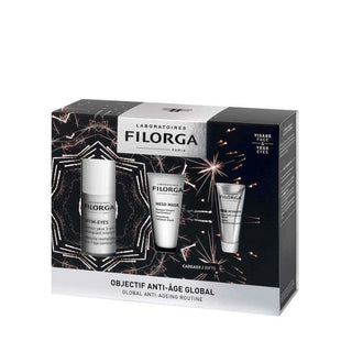 Filorga Leichtes Glättendes Geschenkset Globale Anti-Aging-Routine Optim Eyes Meso-Makeup Sets-Filorga-Optim eyes 15 ml + Meso Mask 15 ml + NCEF intensive 7 ml-MyScent