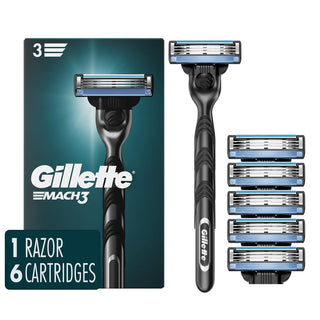 Gillette Mach3 Nassrasierer für Männer mit 1 Rasierklinge 3-Klingen - Geschenk für Männer-Electric Razors-Gillette-MyScent