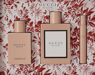 Gucci Bloom 3-teiliges Geschenkset für Frauen-Perfume & Cologne-Gucci-3.3oz + B/Lotion 3.3oz + RollerBall 0.25oz-MyScent