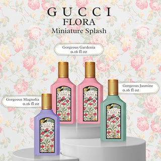 Gucci Flora Parfüm für Frauen – Geschenkset mit Miniaturen 0.16 Fl oz-Perfume & Cologne-Gucci-4 x 0.16fl oz-MyScent