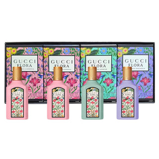 Gucci Flora Parfüm für Frauen – Geschenkset mit Miniaturen 0.16 Fl oz-Perfume & Cologne-Gucci-4 x 0.16fl oz-MyScent