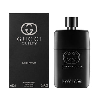 Gucci Guilty Pour Homme 3-teiliges Geschenkset: Eau de Parfum 90 ml Spray + 75 ml Deodorant + 50 ml Gel – Hartbox-Perfume & Cologne-Gucci-90ml + Deodorant 75ml + S/Gel 50ml-MyScent