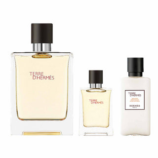 Hermes Terre d'Hermes Geschenkset Eau De Toilette Spray 100 ml + 12,5 ml und Aftershave Lotion 40 ml-Perfume & Cologne-Hermès-100 ml + 12.5 ml + Aftershave Lotion 40 ml-MyScent