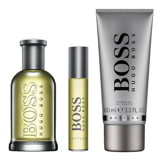 Hugo Boss Boss Bottled No6 Geschenk Set Edt 100 ml, Duschgel 100 ml, und Miniature Edt 10 ml-Perfume & Cologne-Hugo Boss-EDT 100 ml + 10 ml + GEL 100 ml-MyScent