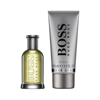 Hugo Boss Geschenkbox Bottled Eau de Toilette 50 ml + Duschgel 100 ml-Perfume & Cologne-Hugo Boss-EDT 50 ml + GEL 100 ml-MyScent