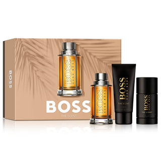 Hugo Boss The Scent Geschenkset-Bath & Body Gift Baskets-Hugo Boss-100ml + D/Stick 75ml + S/Gel 50ml-MyScent