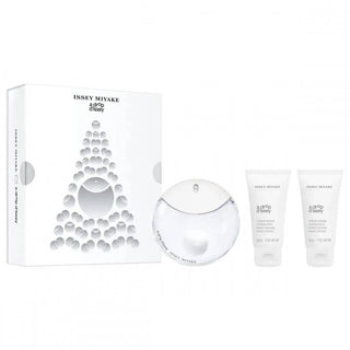 Issey Miyake A Drop d’Issey Geschenkset 50 ml EDP + 2 x 50 ml Handcreme-Hand Cream-Issey Miyake-50ml + H/Cream 2 x 50ml-MyScent