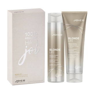 JOICO Blonde Life Geschenkset - Haarpflege und Farbe-Hair Colouring Accessories-Joico-Shampoo 300 ml + Conditioner 250 ml-MyScent