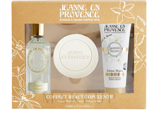 Jasmin Geschenkbox Schönheit Opak-Perfume & Cologne-Jeanne En Provence-H/Wash 50ml + Lotion 50ml + Candle 60g-MyScent