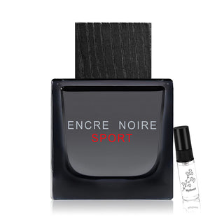 Lalique Encre Noire Sport Eau de Toilette | 2 ml Refill Parfumprobe