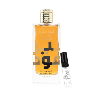Lattafa Ameer Al Oudh Oud Eau de Parfum Intense | 2 ml Refill Parfumprobe