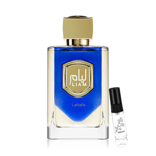 Lattafa Liam Blue Shine Eau de Parfum | 2 ml Refill Parfumprobe