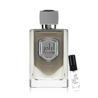 Lattafa Liam Grey Eau de Parfum | 2 ml Refill Parfumprobe