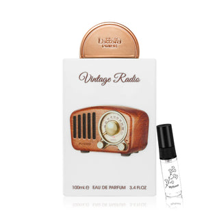 Lattafa Pride Vintage Radio Eau de Parfum | 2 ml Refill Parfumprobe