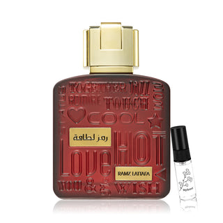Lattafa Ramz Gold Eau de Parfum | 2 ml Refill Parfumprobe