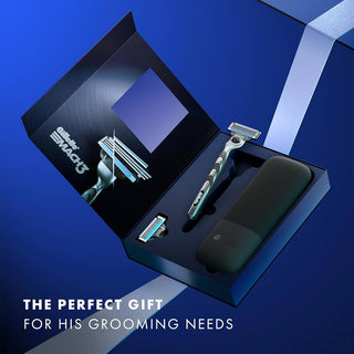 Mach3 Geschenkset-Waxing Kits & Supplies-Gillette-3 high definition razor blades + 5 Microfins + Indicator Lubrication Strip fades-MyScent