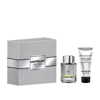 Mont Blanc Explorer Platinum Geschenkset 100 ml-Perfume & Cologne-Montblanc-100 ml + 7.5 ml + S/GEL 100 ml-MyScent