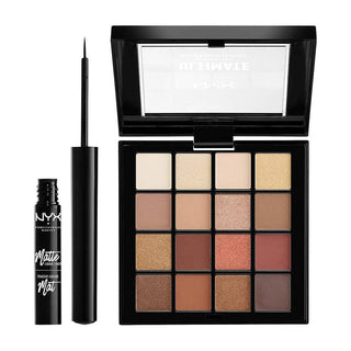 NYX PROFESSIONAL MAKEUP Lidschatten- und Eyeliner-Set Geschenkset-Makeup Sets-NYX-eyeshadow palettes to mascara, eyeliners, concealers, setting sprays, and eyebrow products-MyScent