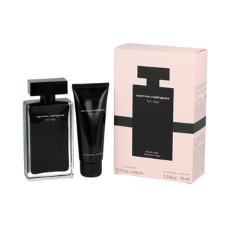 Narciso Rodriguez For Her Eau de Toilette 100 ml und Körperlotion 75 ml Geschenkset-Perfume & Cologne-Narciso Rodriguez-EDT 100 ml + BL 75 ml-MyScent