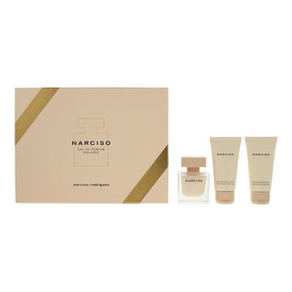 Narciso Rodriguez Narciso Cristal Weihnachtsgeschenkbox 2023-Perfume & Cologne-Narciso Rodriguez-50ml + S/Gel 50ml + B/Lotion 50ml-MyScent