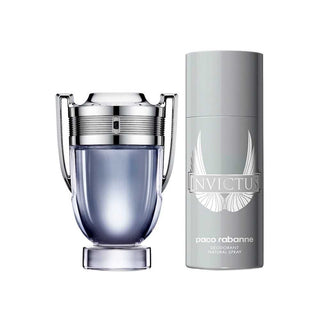 Paco Rabanne Invictus 2-teiliges Geschenkset 100 ml Eau de Toilette-Perfume & Cologne-Paco Rabanne-EDT 100 ml + Deodorant 150 ml-MyScent