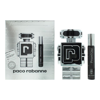 Paco Rabanne Phantom Set - EDT 100ml + EDT 20ml Geschenk für Männer NEU-Perfume & Cologne-Paco Rabanne-100ml + 20ml-MyScent