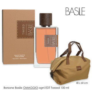 Parfum Man Basile Tweed EDT 3.4oz Original + Tasche Geschenk und Proben-Perfume & Cologne-Basile-EDT 3.4oz Original + Bag Gift And Sample Sizes-MyScent