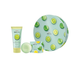 Pupa Geschenkbox Fruit Lovers Kit II N.002 Bergamotte - Duschmilch + Festes Shampoo-Body Wash-Pupa-Latte Doccia Bergamotto Bio 200 ml + Shampoo 60g-MyScent