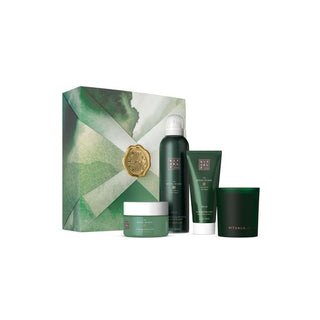 Rituals Jing Set - Hautpflege-Geschenkset-Personal Care-Rituals-S/GEL 200 ml + B/Cream 100 ml + B/Scrub 125g + Candle 140g-MyScent