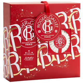 Roger & Gallet Jean-Marie Farina Geschenkset 3.3 Fl Oz Spray 3.5 Oz Seife-Bar Soap-Roger & Gallet-3.3fl oz + Soap 3.5oz-MyScent