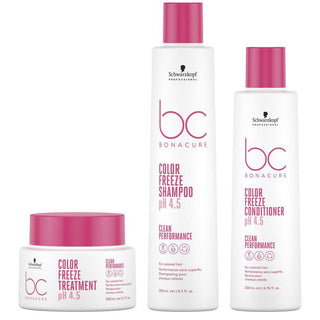 Schwarzkopf Professional BC Bonacure Color Freeze Geschenkset für coloriertes Haar-Haircare Kits-Schwarzkopf-Shampoo 250 ml + Conditioner 200 ml + Mask 200 ml-MyScent