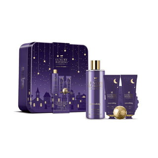 The Luxury Bathing Company Lavendel Bergamotte Sweet Dreams Geschenkset-Bath & Body Gift Baskets-The Luxury Bathing Company-B/Wash 250ml + H&Nail Cream 50ml + B/Cream 50ml + Bath Fizzer 50ml + Body Polisher-MyScent