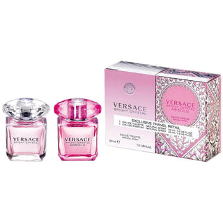 Versace Bright Crystal EDT Duo Geschenkset-Makeup Sets-Versace-2 x 30 ml-MyScent