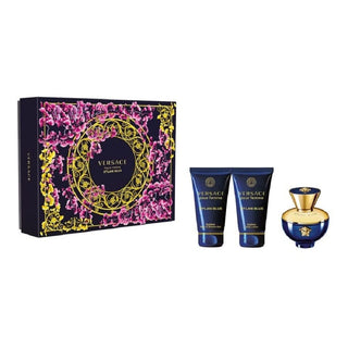 Versace Dylan Blue Pour Femme Geschenkset mit 50 ml EDP und 50 ml Körperlotion-Perfume & Cologne-Versace-50 ml + BL 50 ml-MyScent