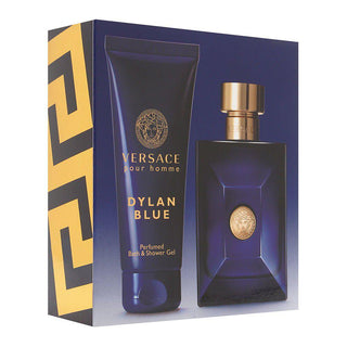 Versace Herren Dylan Blue Duft Geschenkset-Perfume & Cologne-Versace-3.4 EDT SP + 3.3 S/GEL-MyScent