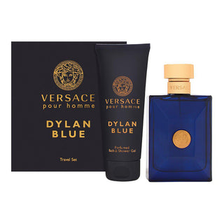 Versace Herren Dylan Blue Duft Geschenkset-Perfume & Cologne-Versace-3.4 EDT SP + 3.3 S/GEL-MyScent