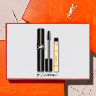 YSL Yves Saint Laurent Lash Clash Mascara und Libre Eau de Parfum Geschenkset-Makeup Sets-Yves Saint Laurent-0.33oz + Lash Clash Mascara-MyScent