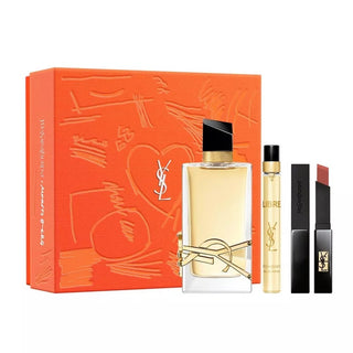 Yves Saint Laurent Libre Eau de Parfum 90ml Geschenkset 2023-Perfume & Cologne-Yves Saint Laurent-3oz + T/Spray + B/Lotion 1.6oz-MyScent